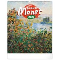 Nástěnný kalendář Claude Monet 2023, 48 × 56 cm Baagl