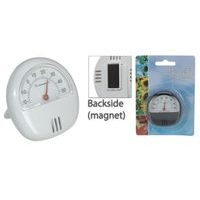 teploměr d5,5cm s magnetem, -20°C+50°C, univ.