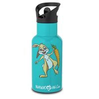 termoska 0,35l NR, ZAJÍC, tyrkys, nápitka, d 7x20,5cm, 8-10hod.