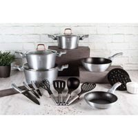 BERLINGERHAUS Pánev na ryby a steaky s titanovým povrchem 35 cm Taupe Collection BH-8104