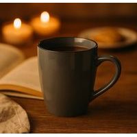hrnek 350ml, ANTRACIT, glaz.keramika