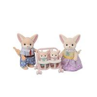 Sylvanian family Rodina fenků s dvojčaty