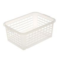 košík transparent, 25x17x10cm,plast