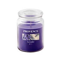 Provence SVÍČKA VE SKLE S VÍČKEM 510G, LEVANDULE_hamashop