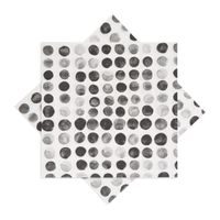Servírovací ubrousky puntíky 33x33 cm