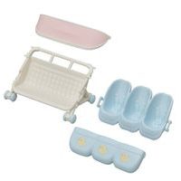 Sylvanian family Dvojčata fenci s autíčkem