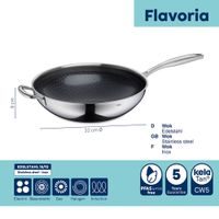KELA Pánev nerez 18/10 Flavoria 32 cm KL-10240