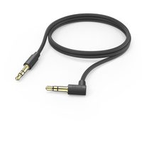Hama audio kabel jack 3,5 mm, 1 m, kolmý konektor