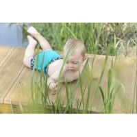 Neoprenové kojenecké plavky Velryby holka (Baby swimsuit)
