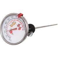 teploměr d7,5cm na zavařování, tyčkový, NR