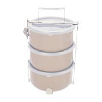 O Jídlonosič smalt Lem+UH víka 3x1,4 l, pr. 16,5 cm