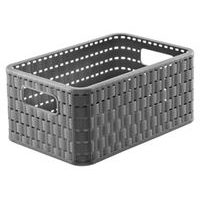 koš-box 6,0l antracit COUNTRY A5, 28x18,5x12,6, plast