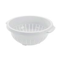 cedník d27x11cm, stojící, bílý, plast