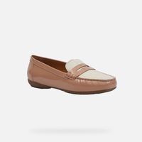 Krémové dámské sandály Geox Spherica EC4.1 S