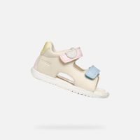 Béžové dívčí sandály Geox Sandal Macchia