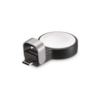 Hama MFi bezdrátová magnetická nabíječka pro Apple Watch, USB-C, kompaktní, černá/bílá