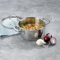 BERLINGERHAUS Kastrol s titanovým povrchem a poklicí 28 cm Sahara Collection BH-8072