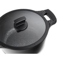 BERLINGERHAUS Kastrol s titanovým povrchem a poklicí 28 cm Sahara Collection BH-8072