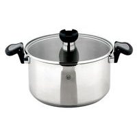 CS SOLINGEN Hrnec s cedící poklicí nerez Aron 24 cm CS-060589