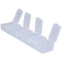 organizér na léky, týdenní, plast