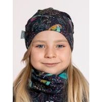 Unuo, Dětská čepice fleecová spadená, Podzimní bobule
