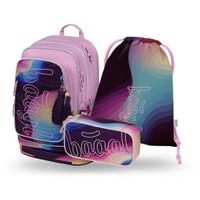 BAAGL SET 3 Cubic Lyra: batoh, penál, sáček GRS