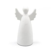 TORO DEKORACE ANDĚL SVÍTÍCÍ LED BÍLÁ VČ.BATERIÍ KERAMIK_hamashop