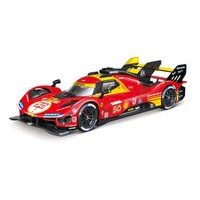 Bburago Bburago - RACING, FERRARI, 499P - 24h Le Mans Champion 2024, červená, 1:24