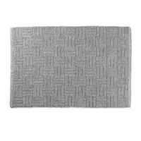 KELA Koupelnová předložka Maja 65x55 cm polyester šedá KL-23530