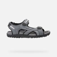 Khaki pánské sandály Geox Terreno + Grip
