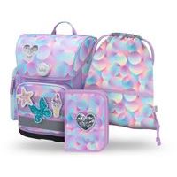 BAAGL SET 3 Ergo Candy: aktovka, penál, sáček