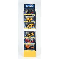 BRUDER Display - stavební auta malá, 6 x 2 ks