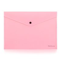 Psaníčko s drukem A4 PASTELINI růžová