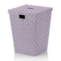 KELA Koš na prádlo Alvaro PP, fialová 40x40x52 cm KL-24349