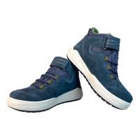 Dětské boty s fleecem IMAC - Blue/Olive