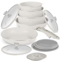 BERLINGERHAUS Sada nádobí s titanovým povrchem 13 ks Sahara Marble Collection BH-8421