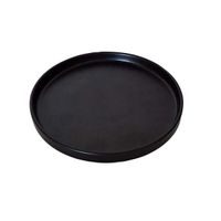 KITCHISIMO TALÍŘ DEZERTNÍ 20CM ČERNÝ MAT KITCHISIMO KERAMIKA