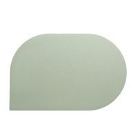 KELA Prostírání EDEL PU kůže kouřově zelen, 45,0x30,0x0,17cm KL-12658