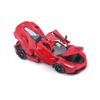 Bburago Bburago – STREET FIRE, Přepravní vozidlo Flatbed Transport + VW Polo GTI Mark 5, 1:43