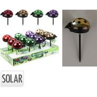 svítilna solární BERUŠKA, 4barvy, LED, plast