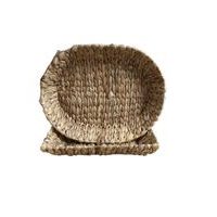 košík ovál 35x27x6cm, čtverec 29x29cm, mořská tráva