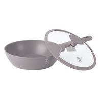 BERLINGERHAUS Pánev WOK s titanovým povrchem 28 cm Taupe Collection BH-8093