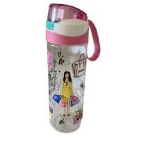 láhev 0,75l FASHION-MY PASSION, bílá, nápitka+kryt, sport, plast