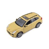 Bburago Bburago - Auta HOBBY, Plus, Porsche Cayenne Turbo, žlutá, 1:24