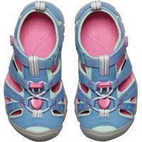 Dětské sandály KEEN SEACAMP II CNX CHILDREN coronet blue/hot pink