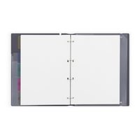 Obálka se zipem síťovaná A5 transparent-žlutý lem