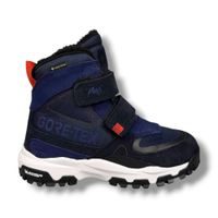 Primigi GORE-TEX dětské kotníkové boty navy s Michelin podrážkou