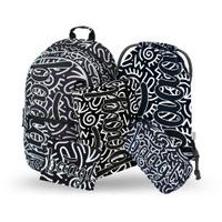 BAAGL 5 SET Core Element: batoh, penál, sáček, desky, peněženka