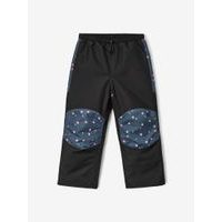 Unuo, Dětské zimní rostoucí oteplovačky Polar, Černá, Květiny