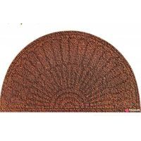 rohož 75x45cm PŮLKRUH VĚJÍŘ hnědá, K-602-2